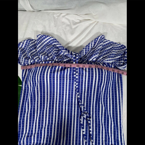 NEW J.CREW Puckered Stripe‎ One Piece Swimsuit 16 - Picture 12 of 12